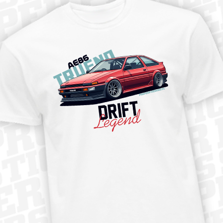 TOYOTA AE86 TRUENO - koszulka